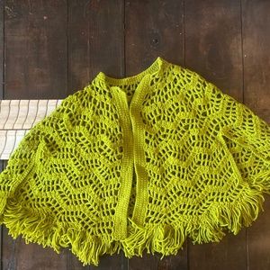 Vintage Knitted Poncho